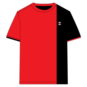Designer Edition _ Men’s City Vibe T-Shirt, Color: Wine/Black