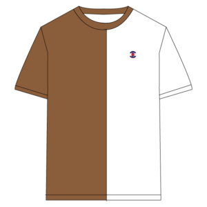 Designer Edition _ Men’s City Vibe T-Shirt, Color: Cocoa/White