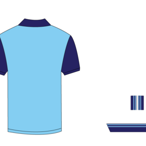 Designer Edition _ Men’s Urban Flow Polo Shirt, Color: Sky/Navy