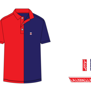 Designer Edition _ Men’s Urban Flow Polo Shirt, Color: Wine/Navy