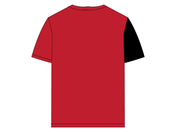 Designer Edition _ Men’s City Vibe Cotton T-Shirt, Color: Black/Vintage Red