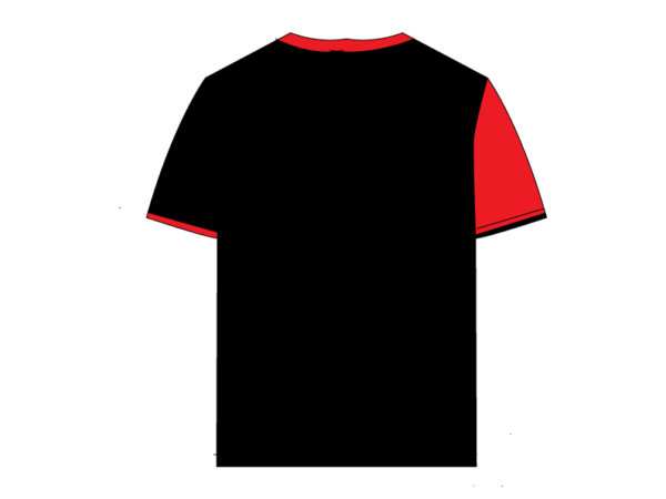Designer Edition _ Men’s City Vibe Cotton T-Shirt, Color: Wine/Black