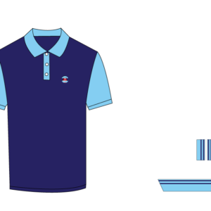 Designer Edition _ Men’s Urban Flow Polo Shirt, Color: Twilight Blue/Arctic Blue