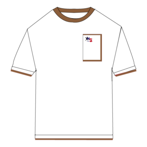 Iconic Edition _ Men’s Retro Drop Shoulder T-Shirt, Color: Pearl White