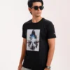 Men’s Motion Street Cotton T-Shirt, Color: Graphite Black - Thumbnail Image 1