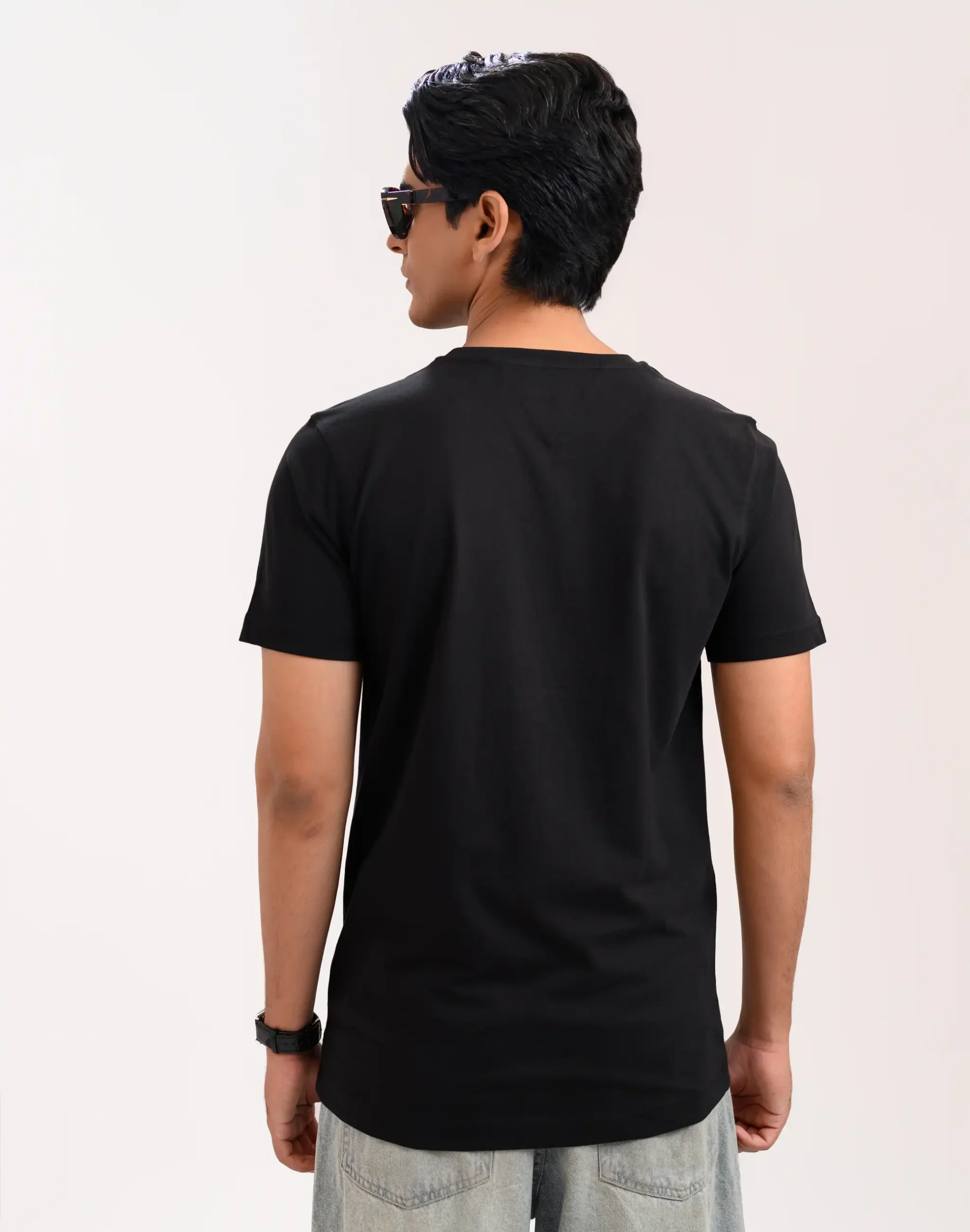 Men’s Motion Street Cotton T-Shirt, Color: Graphite Black - Image 4