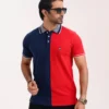Designer Edition _ Men’s Urban Flow Polo Shirt, Color: Eclipse Blue/Bordeaux - Thumbnail Image 1