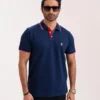 Men’s Urban Edge Polo Shirt, Color: Dark Sapphire - Thumbnail Image 1