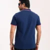 Men’s Urban Edge Polo Shirt, Color: Dark Sapphire - Thumbnail Image 5