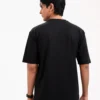 Men’s Retro Comfy Drop Shoulder T-Shirt, Color: Onyx Black - Thumbnail Image 4