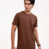 Men’s Motion Street Cotton T-Shirt, Color: Cocoa Bean - Thumbnail Image 1