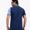 Designer Edition _ Men’s Urban Flow Polo Shirt, Color: Midnight Blue/Glacier Blue - Thumbnail Image 4