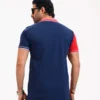 Designer Edition _ Men’s Urban Flow Polo Shirt, Color: Wine/Navy - Thumbnail Image 4