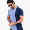 Designer Edition _ Men’s Urban Flow Polo Shirt, Color: Sky Mist/Sapphire - Thumbnail Image 1