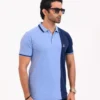Designer Edition _ Men’s Urban Flow Polo Shirt, Color: Sky Mist/Sapphire - Thumbnail Image 2