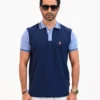 Designer Edition _ Men’s Urban Flow Polo Shirt, Color: Twilight Blue/Arctic Blue - Thumbnail Image 3