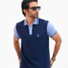 Designer Edition _ Men’s Urban Flow Polo Shirt, Color: Twilight Blue/Arctic Blue - Thumbnail Image 2