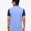 Designer Edition _ Men’s Urban Flow Polo Shirt, Color: Sky/Navy - Thumbnail Image 4