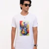 Men’s Motion Street Cotton T-Shirt, Color: Pearl White - Thumbnail Image 1