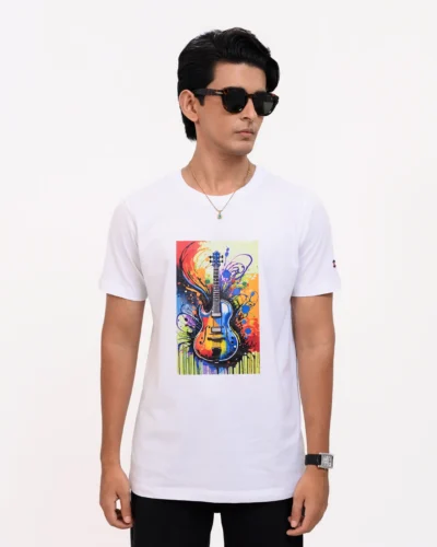 Men’s Motion Street Cotton T-Shirt, Color: Pearl White