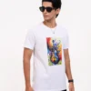 Men’s Motion Street Cotton T-Shirt, Color: Pearl White - Thumbnail Image 2
