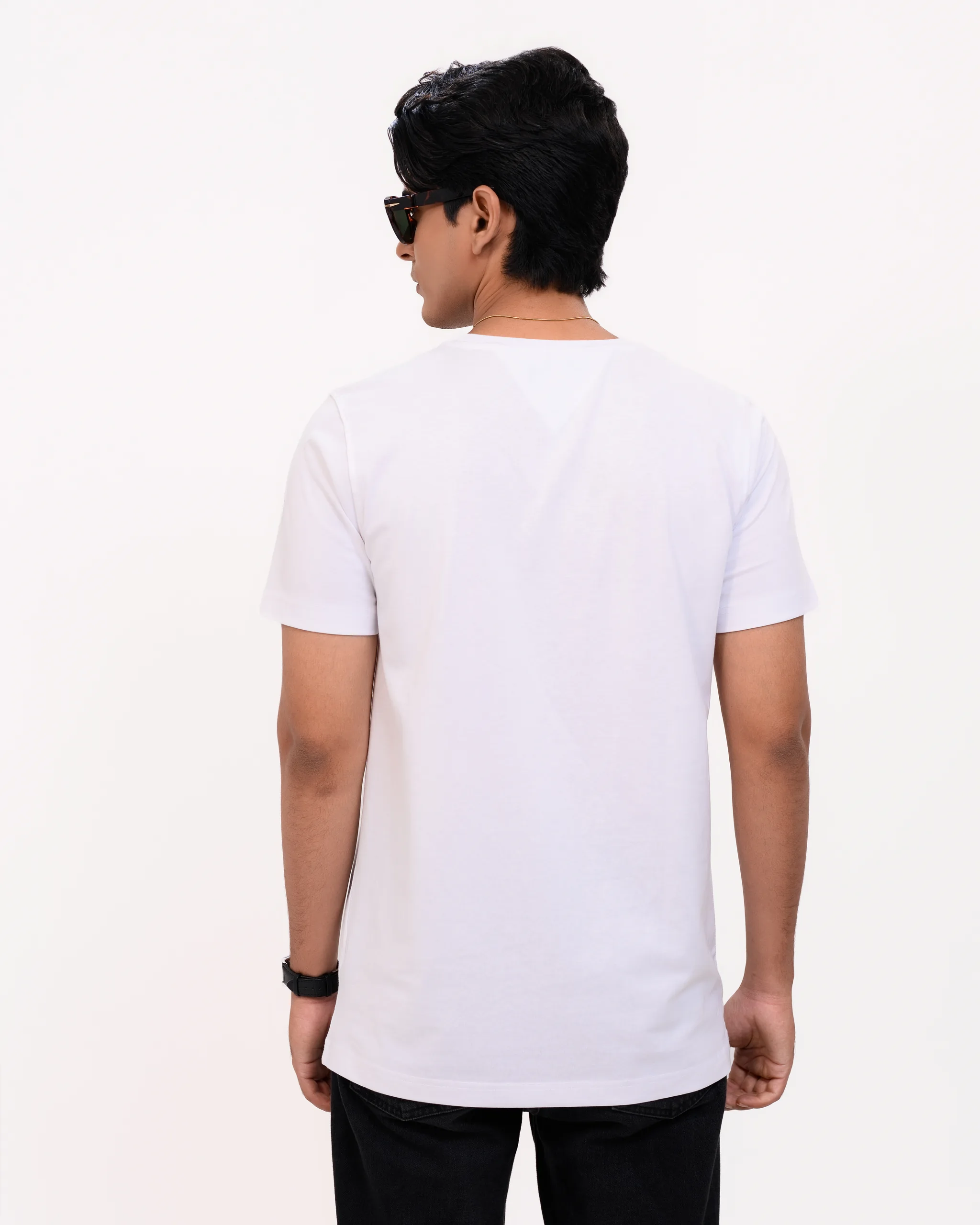 Men’s Motion Street Cotton T-Shirt, Color: Pearl White - Image 5