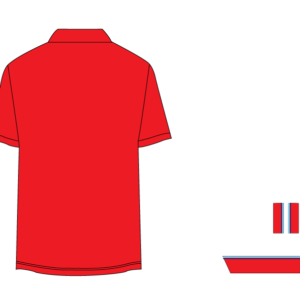 Men’s Urban Edge Polo Shirt, Color: Ferrari Red