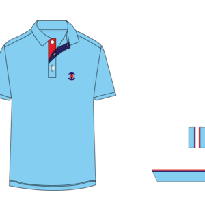 Men’s Urban Edge Polo Shirt, Color: Cloud Blue