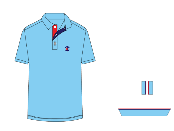 Men’s Urban Edge Polo Shirt, Color: Cloud Blue