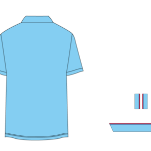 Men’s Urban Edge Polo Shirt, Color: Cloud Blue