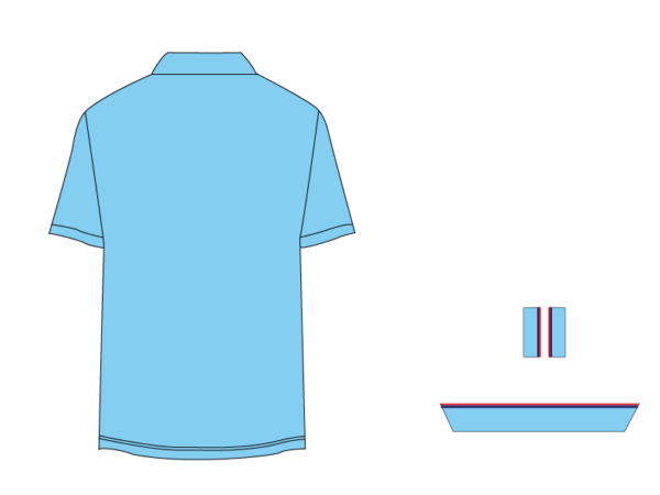 Men’s Urban Edge Polo Shirt, Color: Cloud Blue