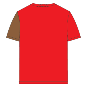 Designer Edition _ Men’s City Vibe Cotton T-Shirt, Color: Crimson/Espresso