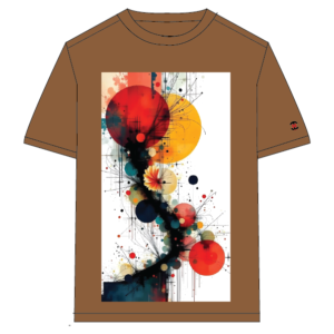 Men’s Motion Street Cotton T-Shirt, Color: Cinnamon Brown